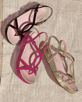 Thumbnail for your product : Taryn Rose Argent Patent Strappy Sandal, Magenta