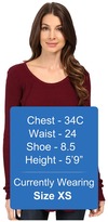 Thumbnail for your product : Mod-o-doc Space Dye Thermal Raw Edge Seamed Tunic Women's Clothing