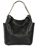 Thumbnail for your product : Jimmy Choo Anna Glossy Soft Leather Shoulder Bag