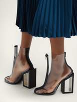 Thumbnail for your product : Nicholas Kirkwood Void Pvc Ankle Boots - Womens - Black