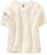 Thumbnail for your product : Old Navy Girls Wave-Pattern Boxy Sweaters
