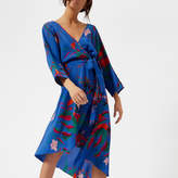 Diane von Furstenberg Women's Asymmetric Hem Dress Camden Cove
