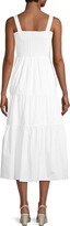 Thumbnail for your product : Nicole Miller Smocked Midi Day Dress