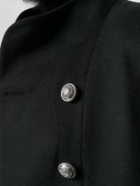 Thumbnail for your product : Balmain Double-Breasted Cape Coat