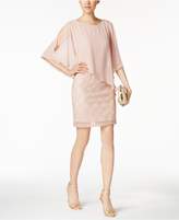 Thumbnail for your product : Connected Lace Cold-Shoulder Cape Dress