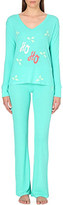 Thumbnail for your product : Wildfox Couture Holly-print pjyama set