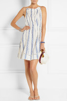 Thumbnail for your product : Zimmermann Hydra embroidered printed cotton-voile dress