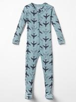 Thumbnail for your product : Gap Plane sleep footed one-piece
