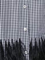 Thumbnail for your product : No.21 feathered checked shirt