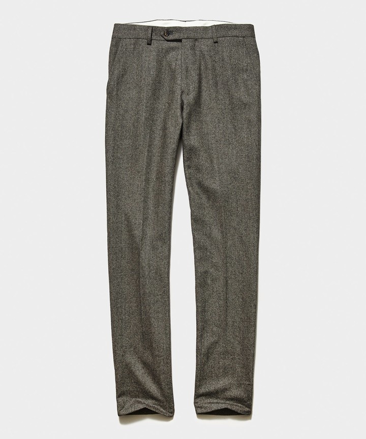 womens skinny tweed trousers