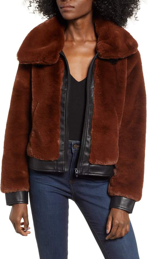 Blank Nyc Faux Fur Jacket Style, Faux Fur Coat Nyc