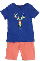 Thumbnail for your product : Paul Smith Toddler Boys' Deer-Head-Print Tee, Sizes 2-6