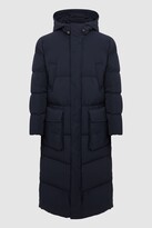 Thumbnail for your product : Reiss Longline Hooded Puffer Coat