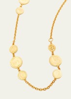 Thumbnail for your product : Ben-Amun Long Coin Necklace