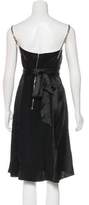Thumbnail for your product : Dolce & Gabbana Wool & Silk Knee-Length Dress