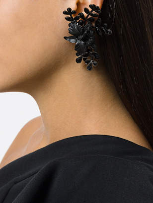 DSQUARED2 floral ear clips