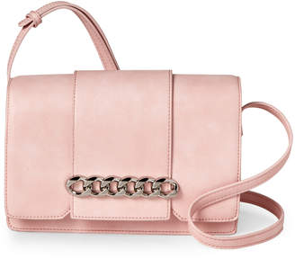 Urban Expressions Ballet Pink Vienna Chain-Accented Crossbody