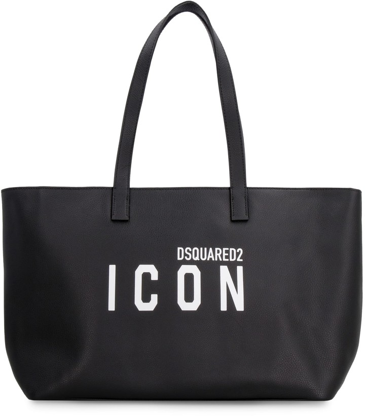 DSQUARED2 Leather Tote - ShopStyle