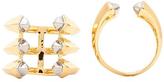Thumbnail for your product : Rachel Zoe Set of Two Rings