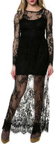 Thumbnail for your product : Reverse The Vamp Glam Dress with Slip