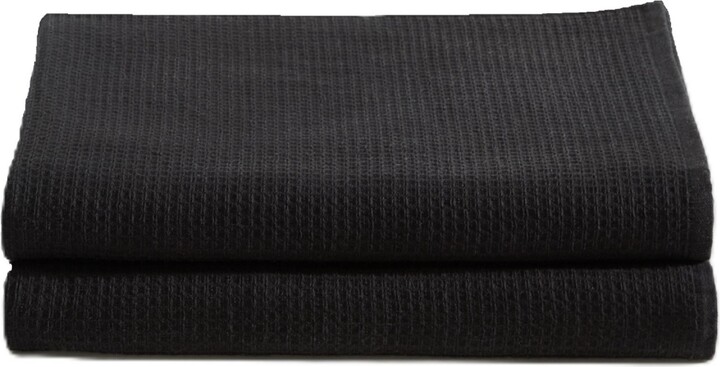 Calvin Klein Eternity Cotton Waffle 2-Pc. Bath Towel Set 64\