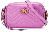 Thumbnail for your product : Gucci GG Marmont Mini Matelassé Camera Bag, Bright Pink
