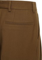 Thumbnail for your product : we11done Pleated Baggy Wool Pants