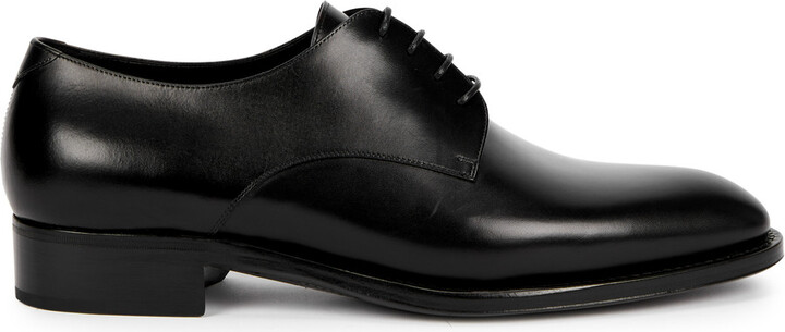 Saint Laurent Adrien 25 Leather Derby Shoes
