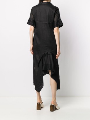 Jil Sander Asymmetrical Shirt Dress