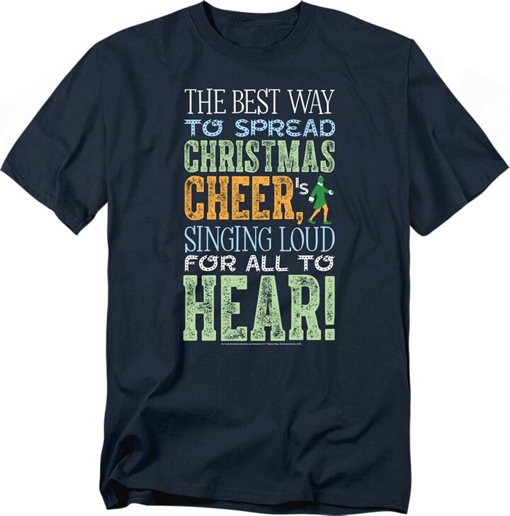 Elf Men's Best Way To Spread Christmas Cheer T Shirt