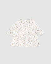 Thumbnail for your product : Cotton On Baby - Girl's White Long Sleeve Dresses - Molly Long Sleeve Dress - Babies - Size 3-6 months at The Iconic