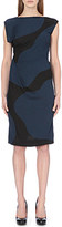 Thumbnail for your product : Anglomania Fitted abstract dress