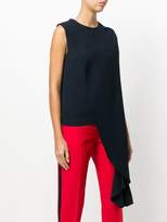 Thumbnail for your product : Calvin Klein asymmetric draped vest