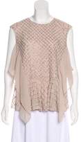 Thumbnail for your product : Needle & Thread Embellished Sleeveless Top w/ Tags