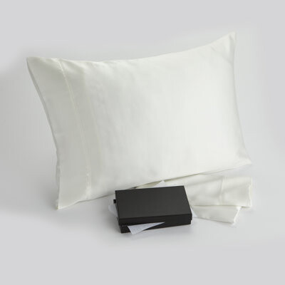 DownTown Company Mulberry Silk Microfiber Pillowcase