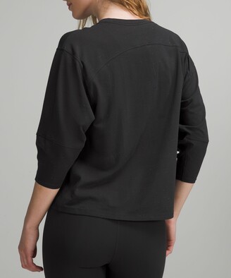 Lululemon La 3/4 Sleeve Crewneck Shirt - ShopStyle Activewear Tops