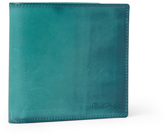 Paul Smith Burnished-Leather Billfold Wallet