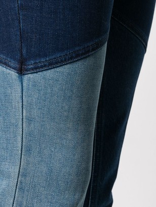 Stella McCartney Contrast-Panel Kick-Flare Jeans