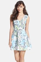Thumbnail for your product : Miss Me Open Back Fit & Flare Dress