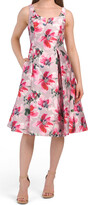 Thumbnail for your product : Adrianna Papell Floral Fit And Flare Dress