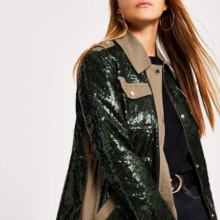 river island sparkly jacket