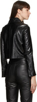 Thumbnail for your product : Stand Studio Black Faux-Leather Melanie Jacket