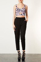 Thumbnail for your product : Topshop Panther Print Bralet