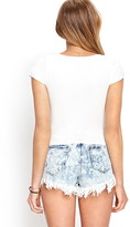 Thumbnail for your product : Forever 21 Demure Darling Crop Top