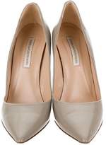 Thumbnail for your product : Diane von Furstenberg Patent Leather Pointed-Toe Pumps