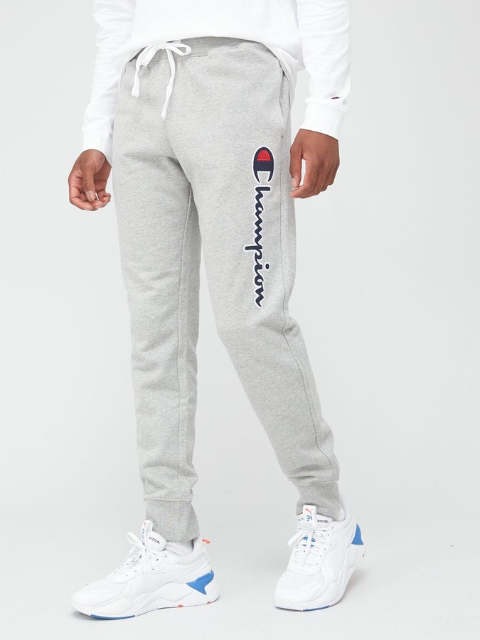 champion joggers grey mens