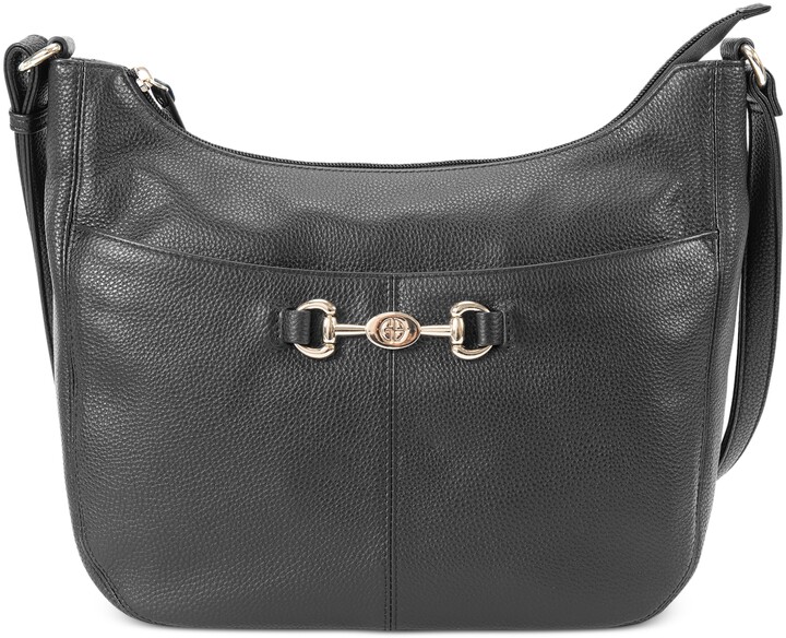 Giani Bernini HorsebitDetail Leather Hobo, Created for Macy's ShopStyle