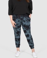 Thumbnail for your product : Love Your Wardrobe - Women's Multi Sweatpants - Carly Tie Dye Joggers - Size One Size, 20 at The Iconic