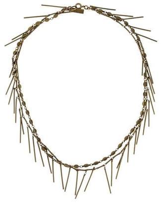 Isabel Marant Gold-Tone Fringe Necklace