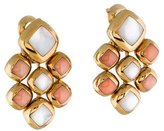 Thumbnail for your product : Van Cleef & Arpels Coral and Mother of Pearl Drop Earrings